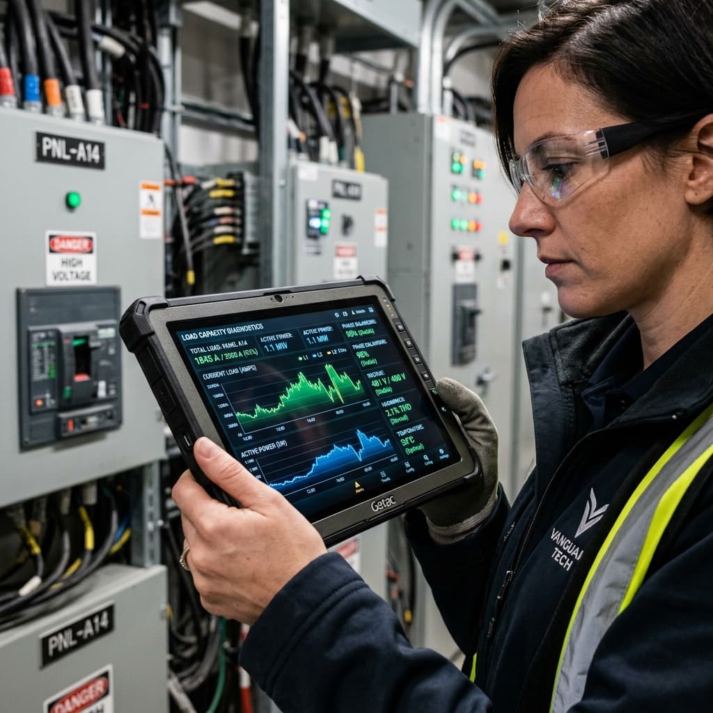 Evaluación de Capacidad de Carga — servicio de Cargadores Eléctricos